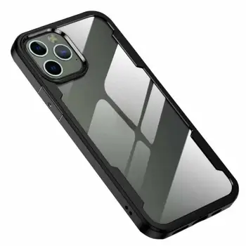 Mobiliojo Telefono dėklas Skirtas iPhone 12 Pro Max Atveju, atsparus smūgiams Skaidrus Atveju Apsauginis Dangtelis Shell iPhone12 mini Pro 12 Max