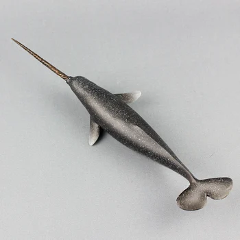 Modeliavimas Gyvūnų Modelio Žaislai Narvalas Banginių Vandenyno Sumos Mokslo Pažinimo Vaikams mokomieji Žaislai Vaikams Dovanų