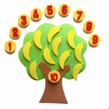 Montessori Medžiagų Mokymosi Žaislas Pynimo Audinys Obelis Matematikos Žaislas Vaikams Anksti Matematikos Aritmetinis Vadove, Mokymo Priemonių