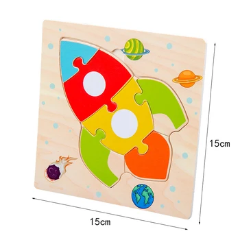 Montessori Žaislai Švietimo Medinio Medžiagos, Žaislai Vaikams, Ankstyvo Mokymosi Vaikai Žvalgybos Rungtynės Dėlionė Mokymo priemonių