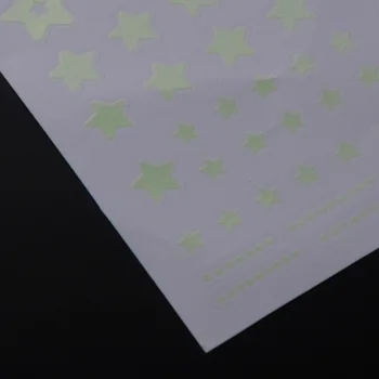 Moon Star Sienų lipdukai Švyti Tamsoje Fluorescentinė Vaikams, Cartoon Kambarys Pasakų Žvaigždėtą Bedrrom Namų Puošybai Siena Lipdukas
