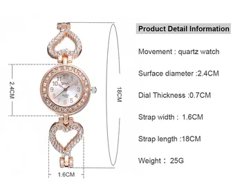 Moterų asmenines Lydinio Kvarco Žiūrėti Moterų Full Diamond Prabangos Žiūrėti moterų laikrodžiai Suknelė žiūrėti Šalis dekoro dovanos Femal