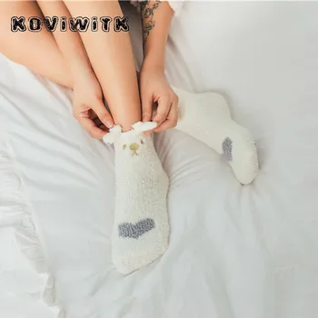 Moterų Medvilnės Sustorėjimas Kašmyras kojinės moterims ladie Meilės Purus mergina Kvėpuojantis, Šiltas Atsitiktinis trumpas kojinių moterų moterų Meno sox