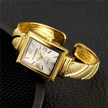 Moterų, Prabangos Stačiakampis, Kvarciniai Laikrodžiai 2020 Naujas Stilingas Rose Aukso Apyrankę Atsitiktinis Laikrodžius Karšto bayan kol saati