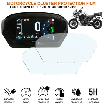 Motociklo Grupių Nulio apsauginės Plėvelės Screen Protector, Skirta Triumph Tiger 1200 XC XR 800 2017-2018