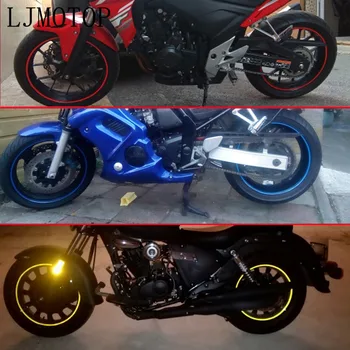 Motociklo Rato Lipdukas Motokroso šviesą Atspindintys Lipdukai Ratlankio Juosta Juostos Yamaha XJR400 MT07 09 10 FZ07 09 FZ6 FAZER XSR 700 900