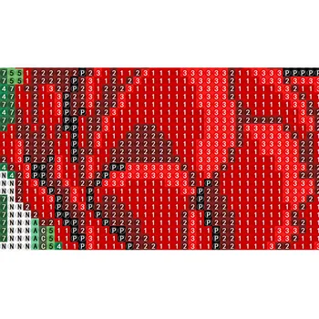 Mozaika, siuvinėjimas kryželiu Gyvūnų dekoracijos nuotrauką namų dekoro dovana Pilnas turas 3D 
