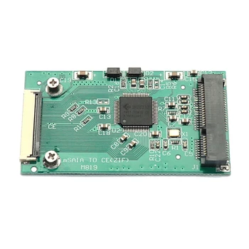 Msata ssd zif adapteris Mini PCI-E mSATA SSD į 40pin 1.8 Colio ZIF CE Konverteris Kortelė IPOD IPAD 