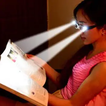 Multi Stiprumo Skaitymo akiniai su LED akinius Vyras Moteris Unisex akiniai Akinių Dioptrijų didinamasis stiklas įsižiebti