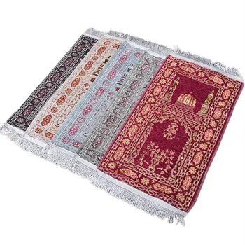 Musulmonų chirldren maldos kilimėlio baby dydis-35 x 65CM vaikams dovanų maldos kilimėlis