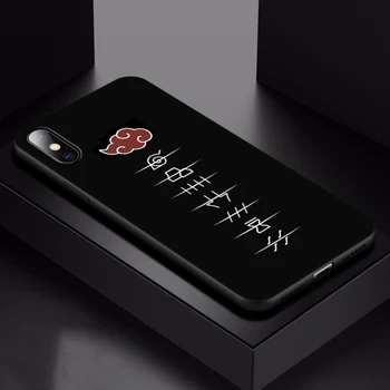 Naruto TPU Telefono Viršelis skirtas Apple iPhone SE 2020 m. 11 12 Pro Max 12 mini Minkštas Atveju