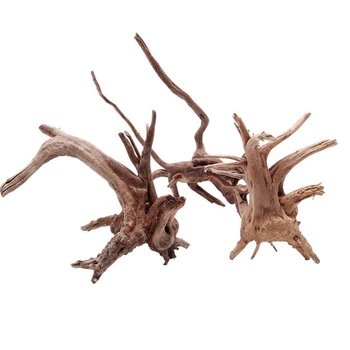Natūralaus Medžio Kamieno Driftwood Medžio Akvariumo Žuvų Bakas Augalų Apdailos Ornamentu Kraštovaizdžio Puošmena Atsitiktinės Formos Karšto Pardavimo