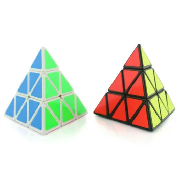 Nauja Juoda Balta 3*3*3 Piramidės Greitis Magic Cube 98*98*98mm Professional Magic Cube Galvosūkiai Spalvinga Švietimo Žaislai Vaikams