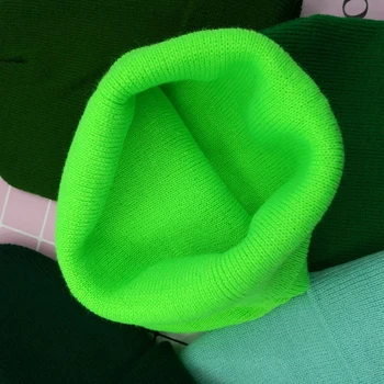 Nauja Žalia Žieminės Kepurės Vyrams/Moteris Beanies Megzti Kietas Mielas Skrybėlę Rudenį Moteriška Kepuraitė Kepurės Šilčiau variklio Dangčio Ponios Atsitiktinis Bžūp