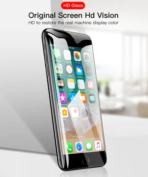 Naujas 10D Stiklo Apsauginė Plėvelė iPhone 11 11Pro Max XR X XS Max 7 8 6S Plius 11Pro Max SE 2020 Grūdintas Screen Protector Stiklo