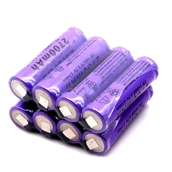 Naujas 14500 Ličio Baterija, Įkraunamas Ličio Bateria Suvirinimo Nikelio Lapas akumuliatoriai 3,7 V 2700mAh Už Žibintuvėlis LED Žibintuvėlis Žaislas