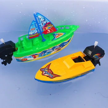 Naujas 1Pc Greičio Valtis Laivo Vėjo Iki Žaislas Plūduriuoti Vandenyje Vaikas Žaislai Klasikinis Prisukamas Žaislai Žiemos Dušas, Vonios Žaislas Vaikams Žaislai Berniukams