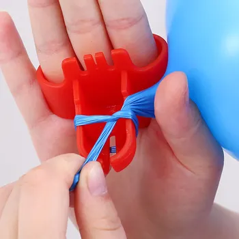 Naujas 1pcs Aukštos kokybės Oro Balionas knotter latekso balionas užtrauktuku lengvai mazgas vestuves balionas priedai Spalva atsitiktinis