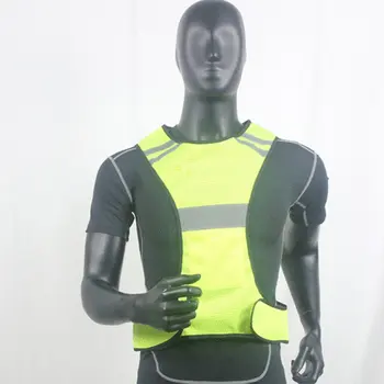 Naujas Atnaujinti darbo drabužių Didelio Matomumo Atspindinti Liemenė Unisex Naktį Veikia Dviračių Saugos įspėjamąją Liemenę Veikia Bėgiojimas
