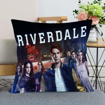Naujas Atvykimo Riverdale TV Pagalvės užvalkalą Namų Dekoratyvinės Pagalvėlės Dangtis Nematomu Užtrauktuku Mesti Užvalkalai 40X40,45X45cm