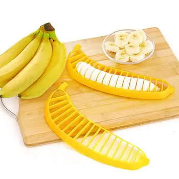 Naujas Bananų Slicer Chopper Cutter Vaisių Salotos Daržovių Dešra Javų Pjovimo Bananų Pjovimo Įrankis Virtuvėje Kepimo Įtaisus Įrankis