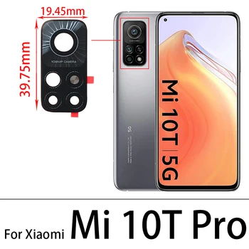 Naujas Galinis galinė vaizdo Kamera Stiklo Lęšis Xiaomi Mi 10T / Mi 10T Pro / Mi 11, Remontas, Dalys