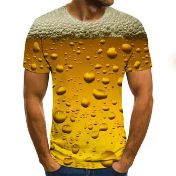 Naujas juokingi marškinėliai mados 3D t-shirt prarasti gatvės, T-marškinėliai, vyriški marškinėliai, Lapų spausdinta marškinėlius harajuku marškinėliai vyriški