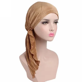 Naujas Mados Musulmonų Moteris Vidinis Hijabs Kepuraitės, Galvos Turbaną Bžūp Beanie Skrybėlių Ponios Plaukų Aksesuarai Musulmonų Šalikas Cap Plaukų Slinkimas