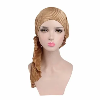 Naujas Mados Musulmonų Moteris Vidinis Hijabs Kepuraitės, Galvos Turbaną Bžūp Beanie Skrybėlių Ponios Plaukų Aksesuarai Musulmonų Šalikas Cap Plaukų Slinkimas