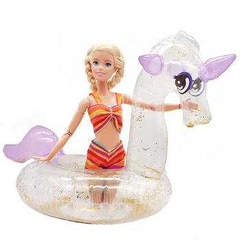 Naujas Mados Swimswear Barbie Lėlės Priedai Lifebuoy Paplūdimio Žiedas Žaislai, Mergaičių Bikini Drabužius Lėlės, Žaislai Mergaitėms Dovanų