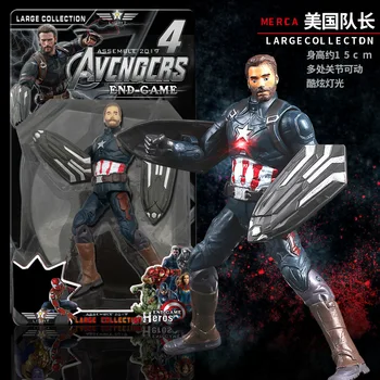 NAUJAS Marvel Keršytojas 4 Endšpilis Filmą Anime Black Panther žmogus-Voras, Kapitonas Amerika Ironman hulk thor Superhero Veiksmų Pav.