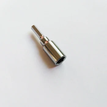 Naujas Mažos Hex Karka Tiek Adapteris 4mm 6.35 mm 1/4