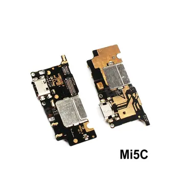 Naujas Mikrofonas Modulis+USB Įkrovimo lizdas Valdybos Flex Kabelio Jungtis Dalys Xiaomi Mi5 Mi5C Mi5s Mi5sPlus Mi5X Mi A1 Replacemet