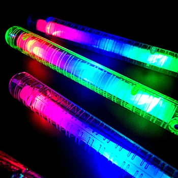 Naujas Mirksi LED Šviesos Glow Stick 7Modes Spalvingas Koncertas, Šokių Šalis Žaislas Daugkartiniai Šalies Apdaila