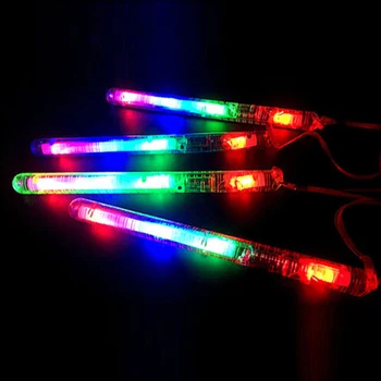 Naujas Mirksi LED Šviesos Glow Stick 7Modes Spalvingas Koncertas, Šokių Šalis Žaislas Daugkartiniai Šalies Apdaila