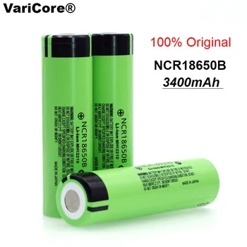 Naujas Originalus NCR18650B 18650 li-ion Įkraunama baterija 3400 mAh 3.7 V 