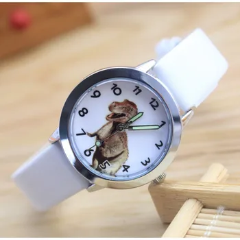 Naujas Prekės ženklas Studentų Dinozaurų Modelį, Vaikai Laikrodžiai Vaikų Priežastinis Kvarcinis Laikrodis 3D Animaciją Berniukas Relogio Montres Kol Saati