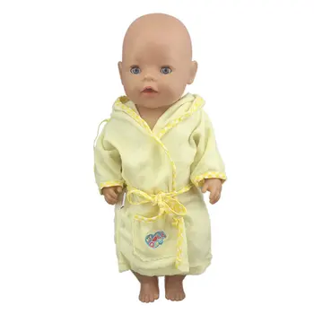 Naujas puikus Mados Chalatas drabužiai Tinka 43 cm Baby Doll 17inch Atgimsta Lėlės Priedai