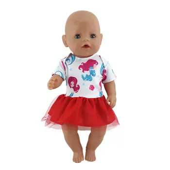 Naujas Puikus Suknelė Tinka 17 Colių 43cm Baby Lėlės, Lėlės, Drabužiai Ir Aksesuarai