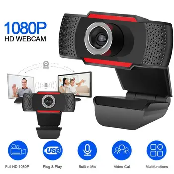 Naujas Smart USB Originali 1080P Kamera, vaizdo Kameros Skaitmeninė Web Kamera Su Mikrofonu Nešiojamas Darbalaukyje 