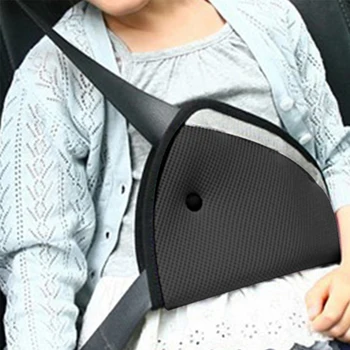 Naujas Trikampis Kūdikių Vaikams Automobilių Saugus Tinka, Saugos Diržų Reguliatorius Prietaisas Auto Saugos Diržo Dangtelį Vaiko Kaklo Apsaugos Positioner Kvėpuojantis