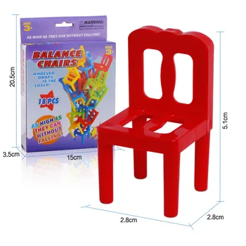 Naujas Šeimos Stalo Žaidimas Vaikų Švietimo Žaislas Balansas Krovimas Kėdės, Biuro Žaidimas-25