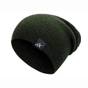 Naujas Žiemos Moterų Skrybėlę Dryžuotas Megztos Kepurės Streetwear Saldainiai Lauko Hip-Hop vilnos rudenį Vyras Žiemos Vilnos Kepurė