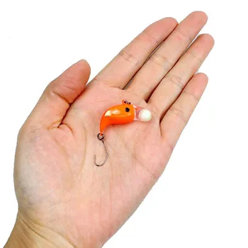 Naujas Žvejybos Masalas Mini VIB Minnow 2,5 cm 3g Dirbtinis Smulkių Kietųjų Masalas Aštrus Kablys Crankbait nepastovi žmogus Spręsti Gėlavandenių Upėtakių