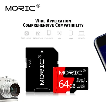 Naujausias class10 Micro SD 8GB 16GB 32GB sd kortelę 64GB 128GB 256 GB TF Kortelės Cartao De Memoia Atminties kortelę (microsd) su Free Adapteris