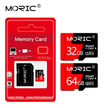 Naujausias Micro Sd Kortelę 64GB Class10 8GB 16GB 32GB 128 GB Atminties Kortelė cartao de memoria su free adapteris