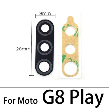 Naujų Atgal Galinio vaizdo Kamera, Stiklo Lęšis Motorola Moto E6 Plius G5 G5S G6 X4 G7 G8 G9 Žaisti Plius Jėga G8 galia Lite Pakeitimo