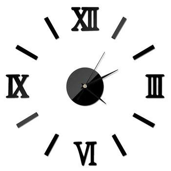 Naujų Kūrybinių Skaitmeninių Sieninis Laikrodis Lipdukas Žiūrėti Modernaus Dizaino Laikrodis, 
