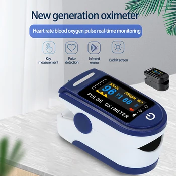 NAUJŲ Medicinos Nešiojamų Piršto Pulse Oximeter kraujo deguonies Širdies ritmo Soties Metrų OLED Oximetro de dedo Saturometro Stebėti