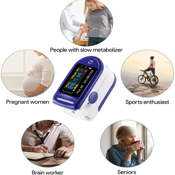 NAUJŲ Medicinos Nešiojamų Piršto Pulse Oximeter kraujo deguonies Širdies ritmo Soties Metrų OLED Oximetro de dedo Saturometro Stebėti